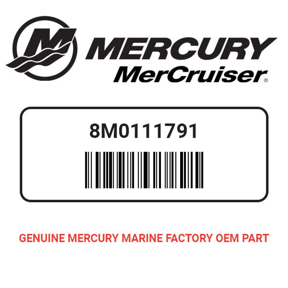 Mercury - MerCruiser  8M0111791 HOUSING-WATER IN.