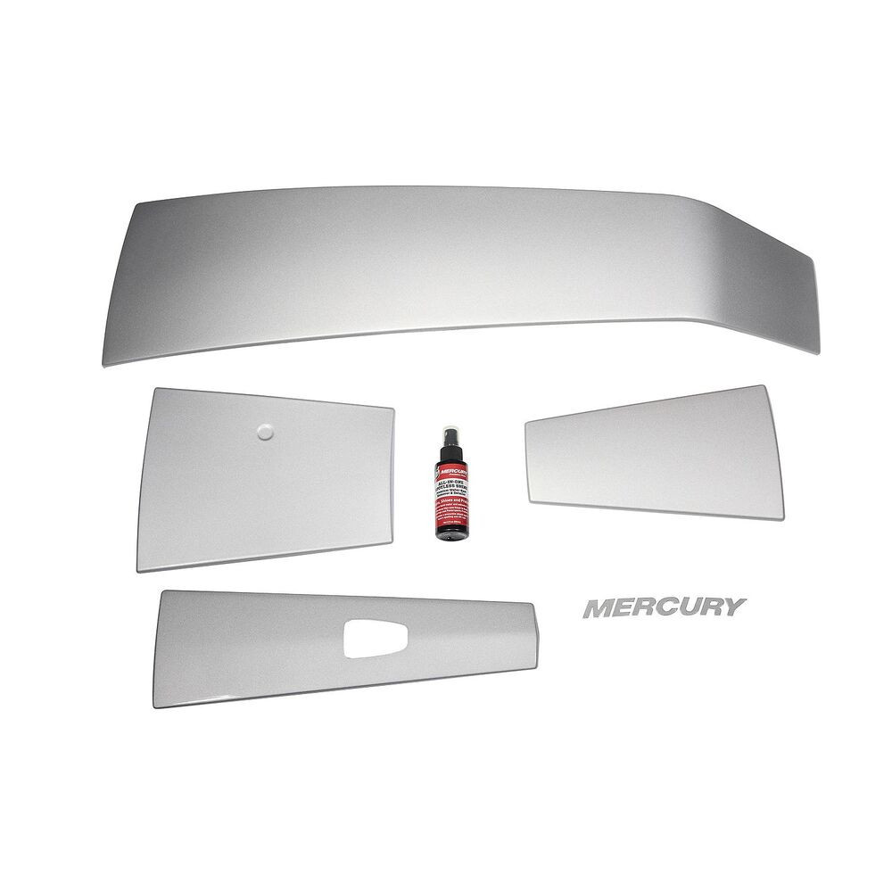 Mercury 8M0142207 Mercury silver accent panel kit for 4.6L V8 200300hp outboards