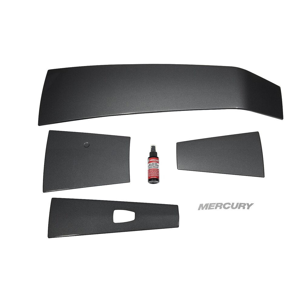 Mercury 8M0142208 graphite gray accent panel kit for 4.6L V8 outboards