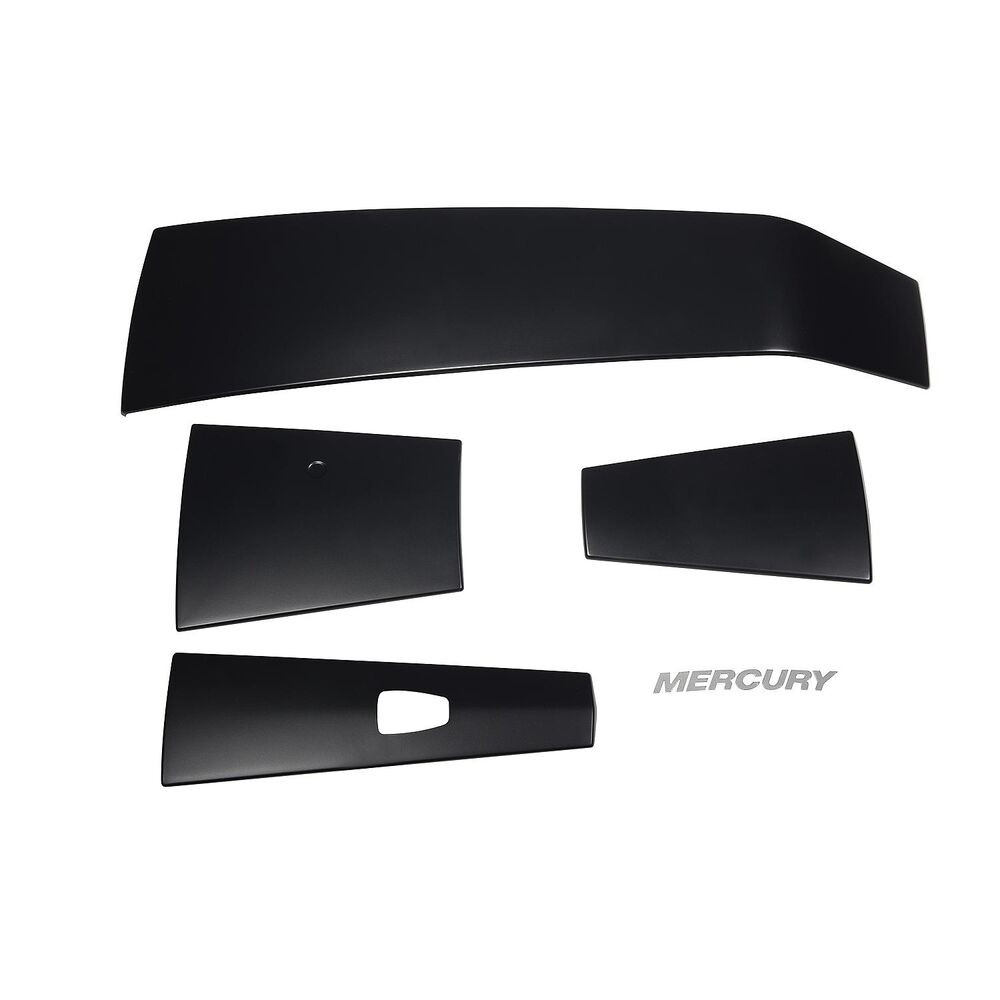 Mercury 8M0142209 pro black accent panel kit for 4.6L V8 outboards