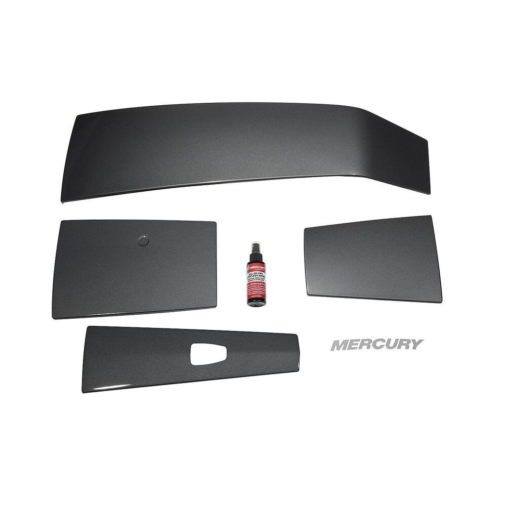 Mercury 8M0142214 graphite gray accent panel kit for 3.4L V6 outboards