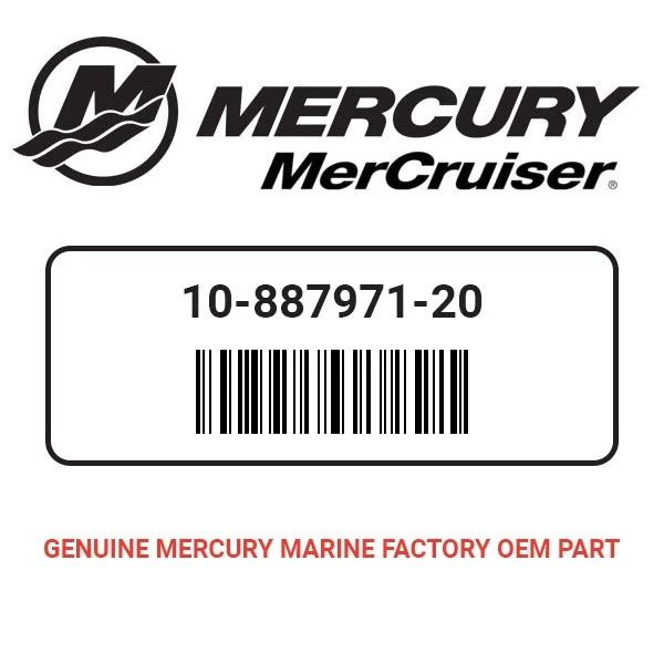 Mercury - MerCruiser 10-887971-20 SCREW