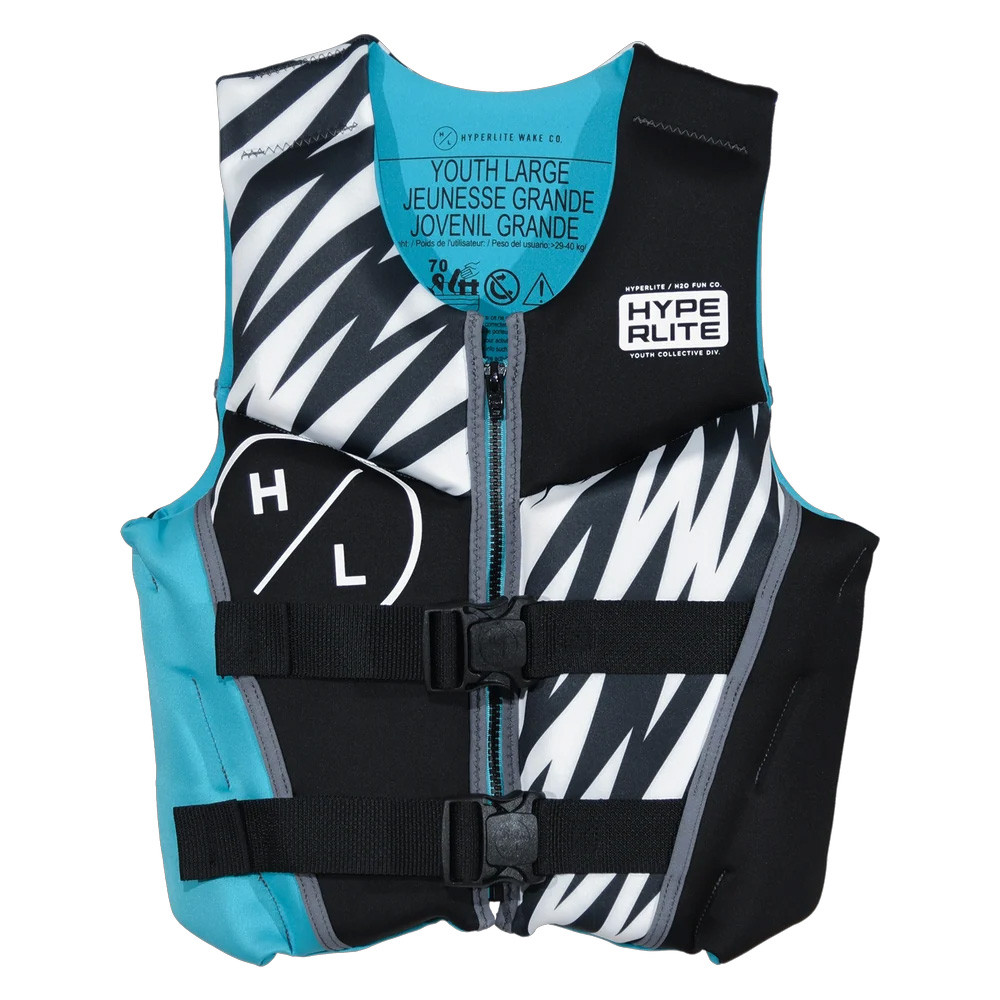 Hyperlite Boys Youth Indy Neo Life Vest - Large