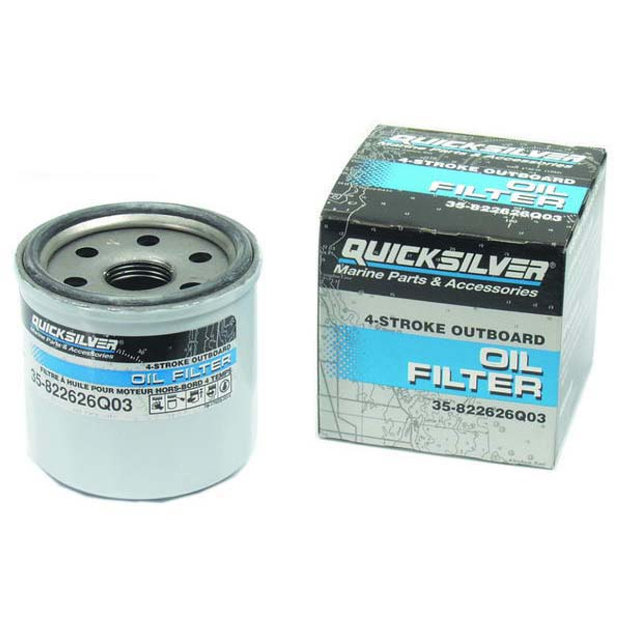 Quicksilver 35-8M0162832 4-Stroke Outboard Oil Filter