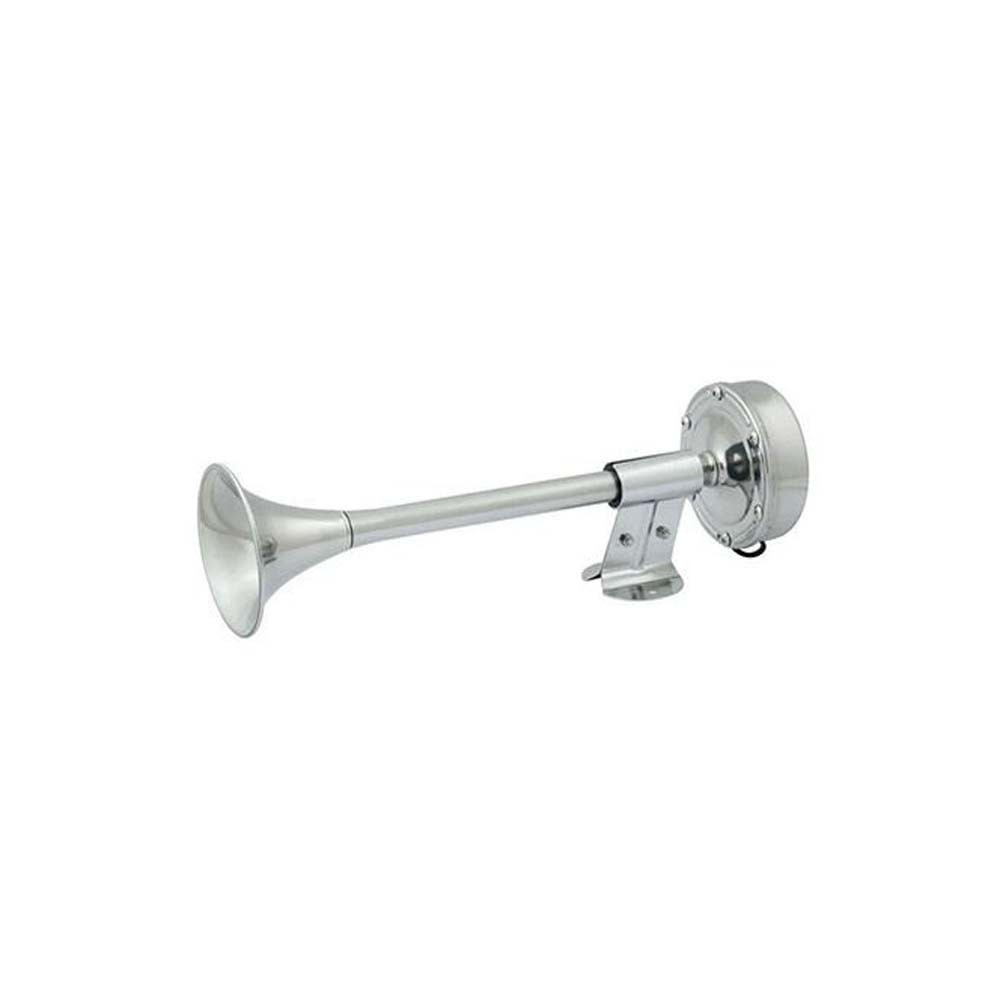 Stainless Steel Single Trumpet Electric Boat Horn Image