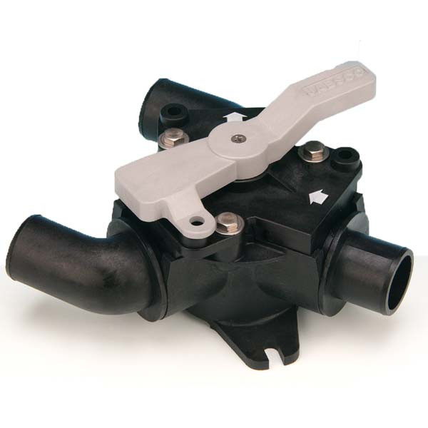 Jabsco/Xylem Waste Y Valve - Lockable 45490-1000