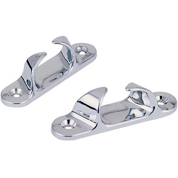 Perko 1223DP0CHR chrome Skene bow chocks, port and starboard pair