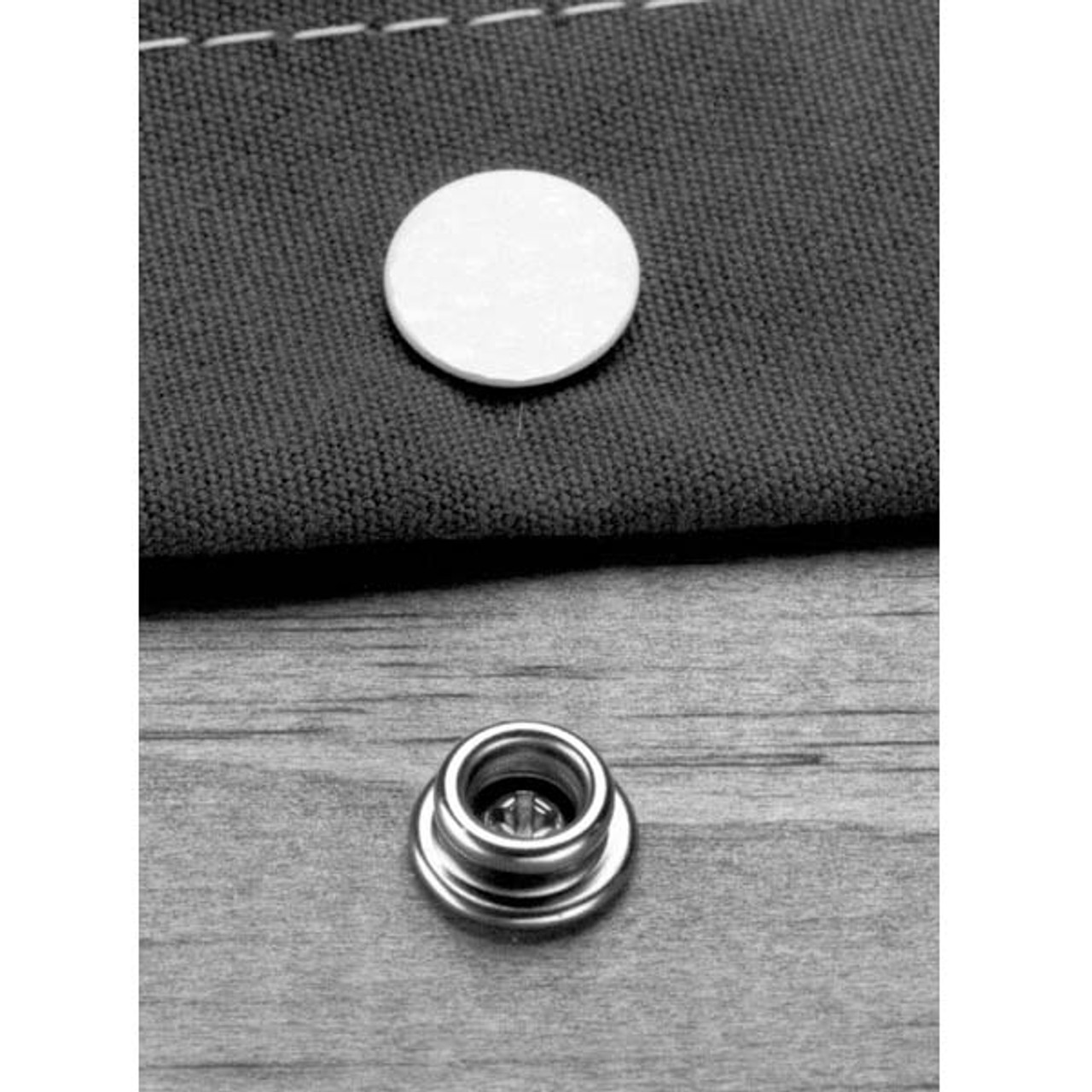 Taylor Boat Cover Snap Fasteners, Silver
