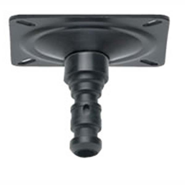 Attwood Piedistallo Regolabile Per Sedile Barca Swivl-Eze Snap-Lock, 61-76 Cm, Alluminio Anodizzato