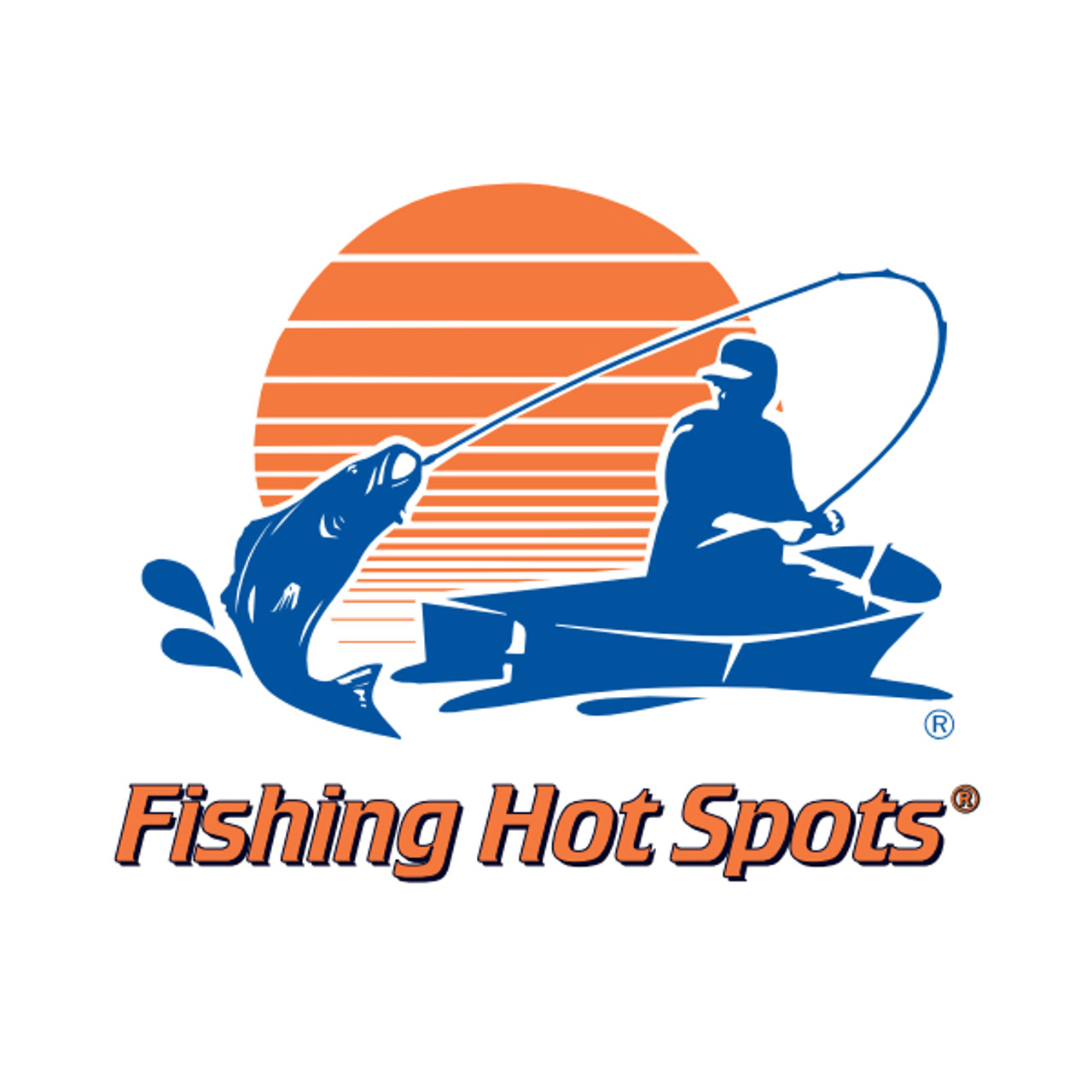 Omnia Fishing Small Stacked Logo Window Sticker
