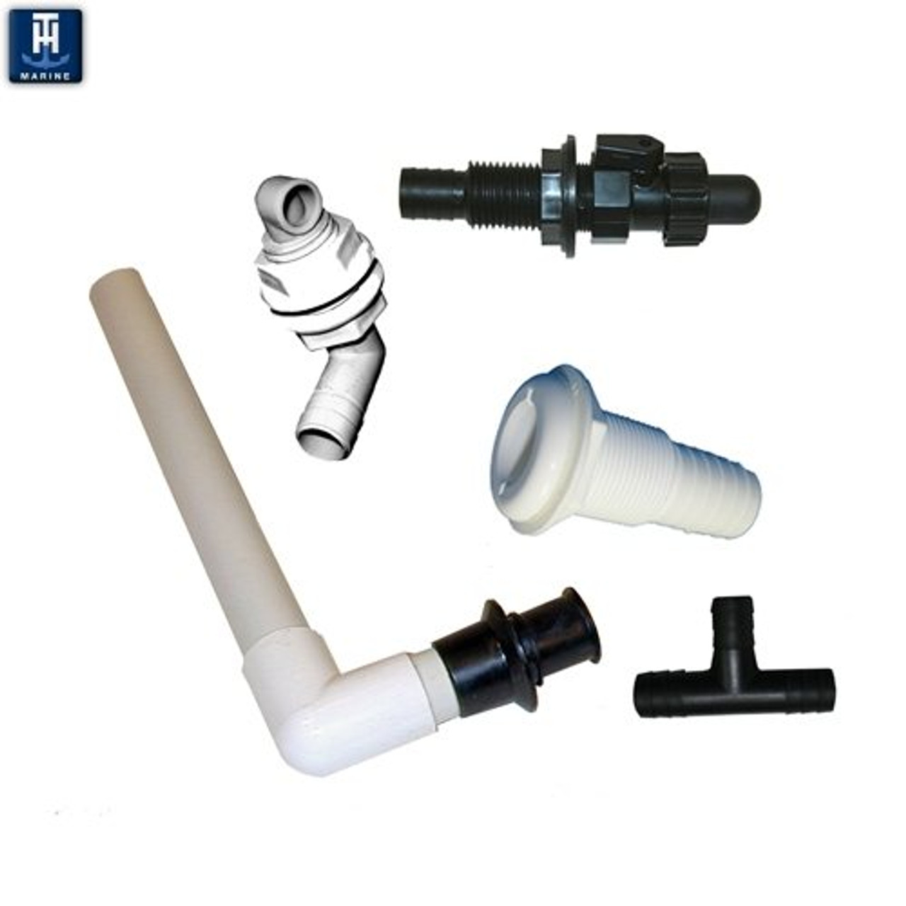 TH Marine Bait Tank Plumbing Kit