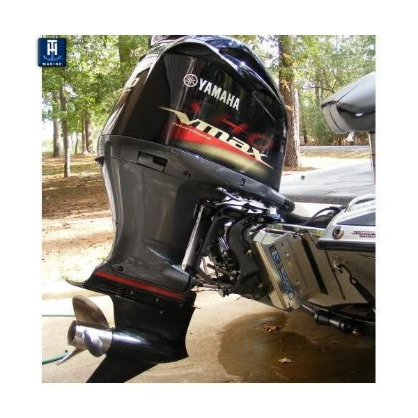 T-H Marine JPZ-4-DP Jack Plate Z lock Alum 5 Lift 4 Setback Manual 300HP MAX e