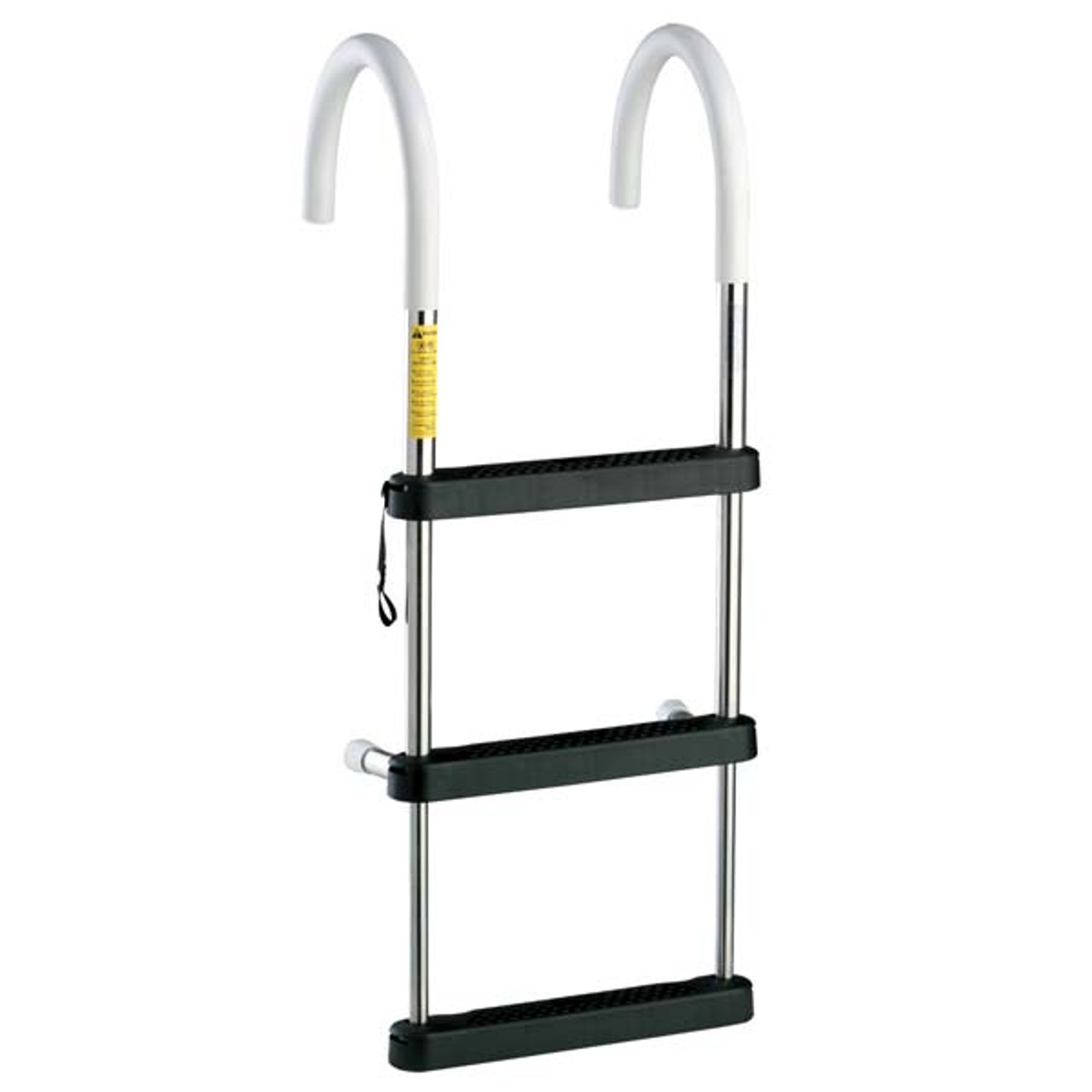 Boat Ladder Strap with 4 Adjustable Mounting Holes Boarding Telescoping  Ladder 