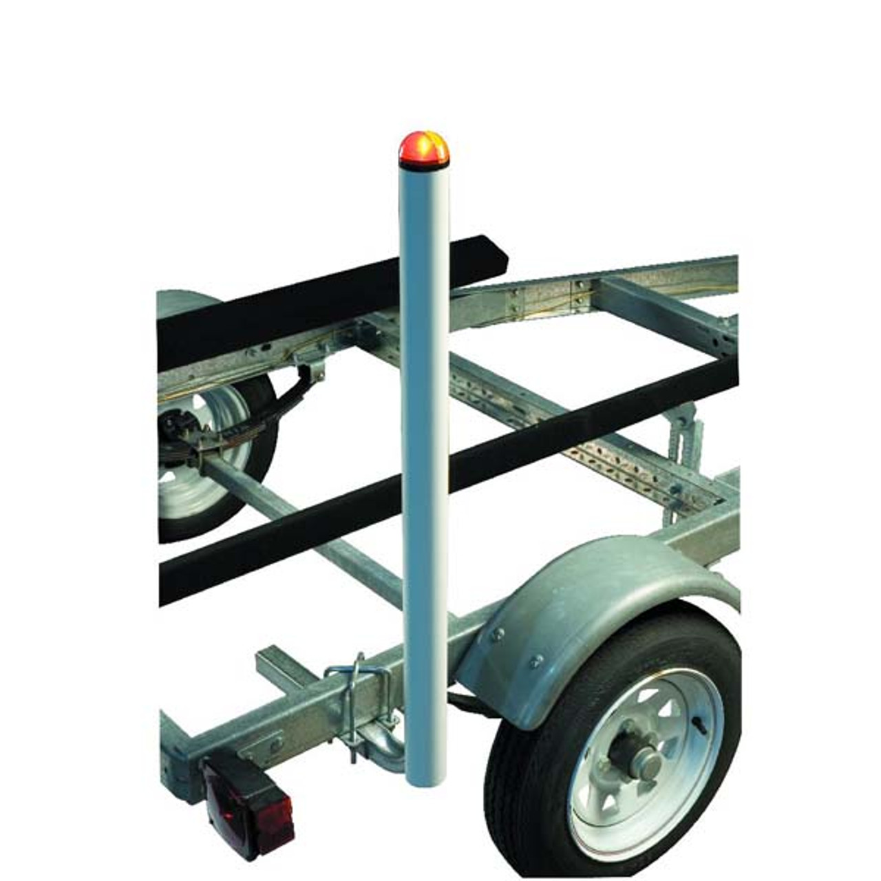 CE Smith Lighted Boat Trailer Guides - Post-Style