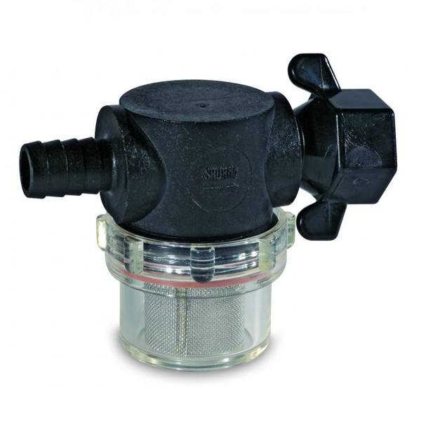 Shurflo Fresh Water Swivel Nut Strainer 1/2"