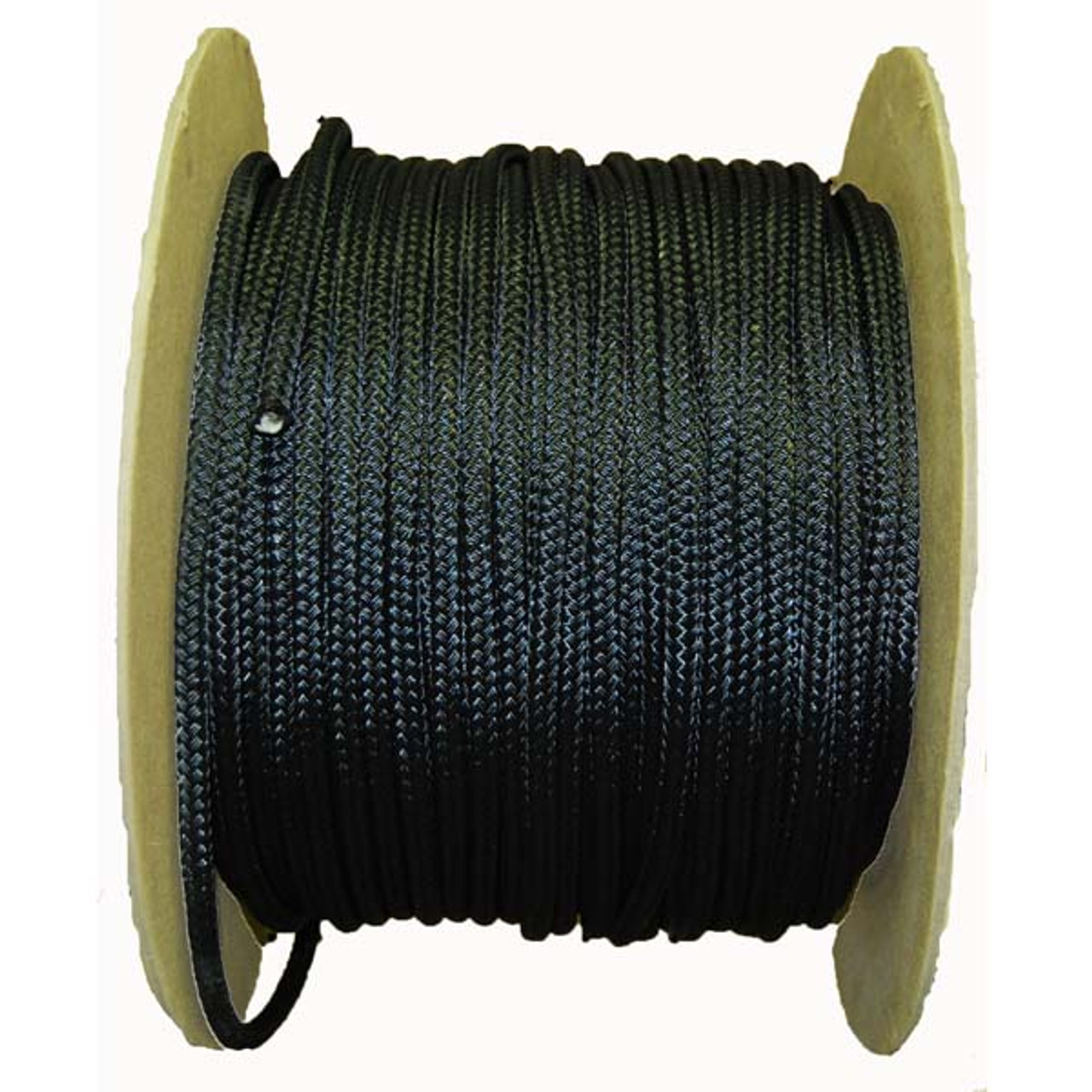 Aamstrand Double Braided Nylon Rope - Black - Per Foot