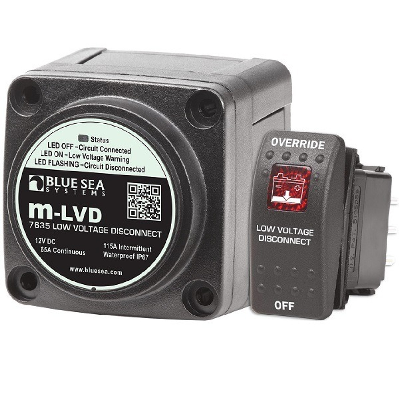 Blue Seas Systems m-LVD Low Voltage Disconnect