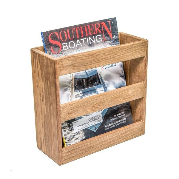 Whitecap Teak Magazine/Utility Rack