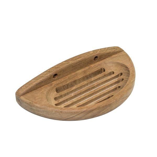 Whitecap Teak Oval Soap Dish