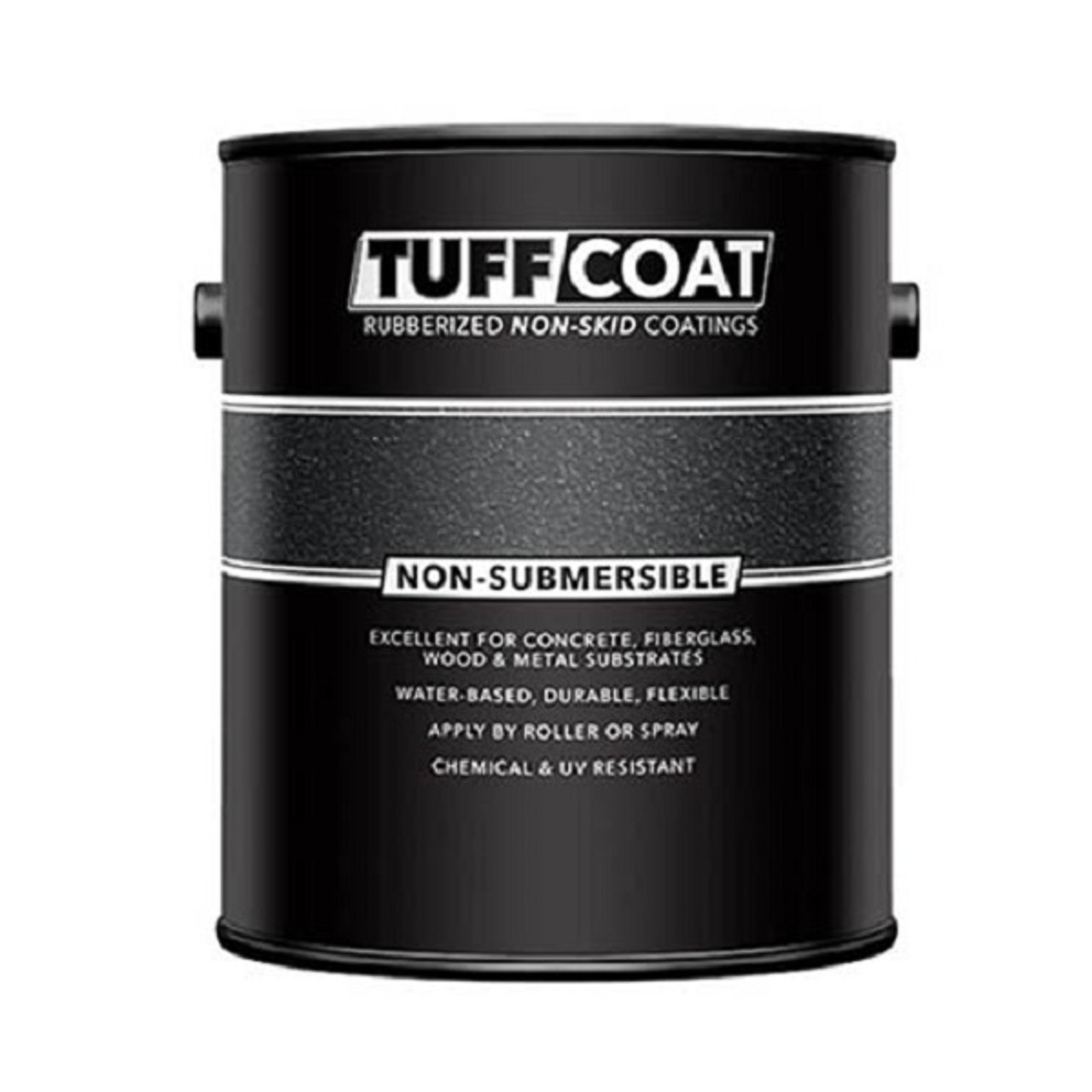 Marine Coat One, Black Gelcoat Repair Kit for Boat, Fiberglass Gel Coat Restoration (Black with Wax, quart)