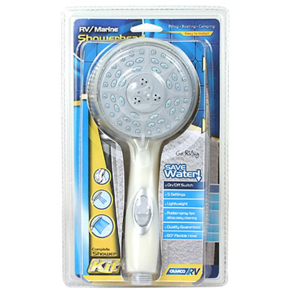 Camco RV/Marine Shower Head Kit Wholesale Marine
