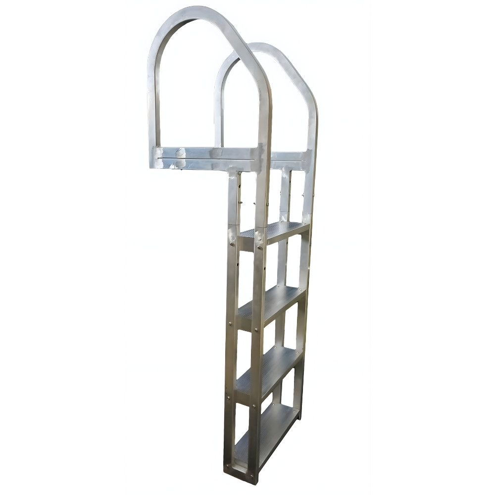 Patriot Docks Aluminum Wide 4-Step Ladder Image