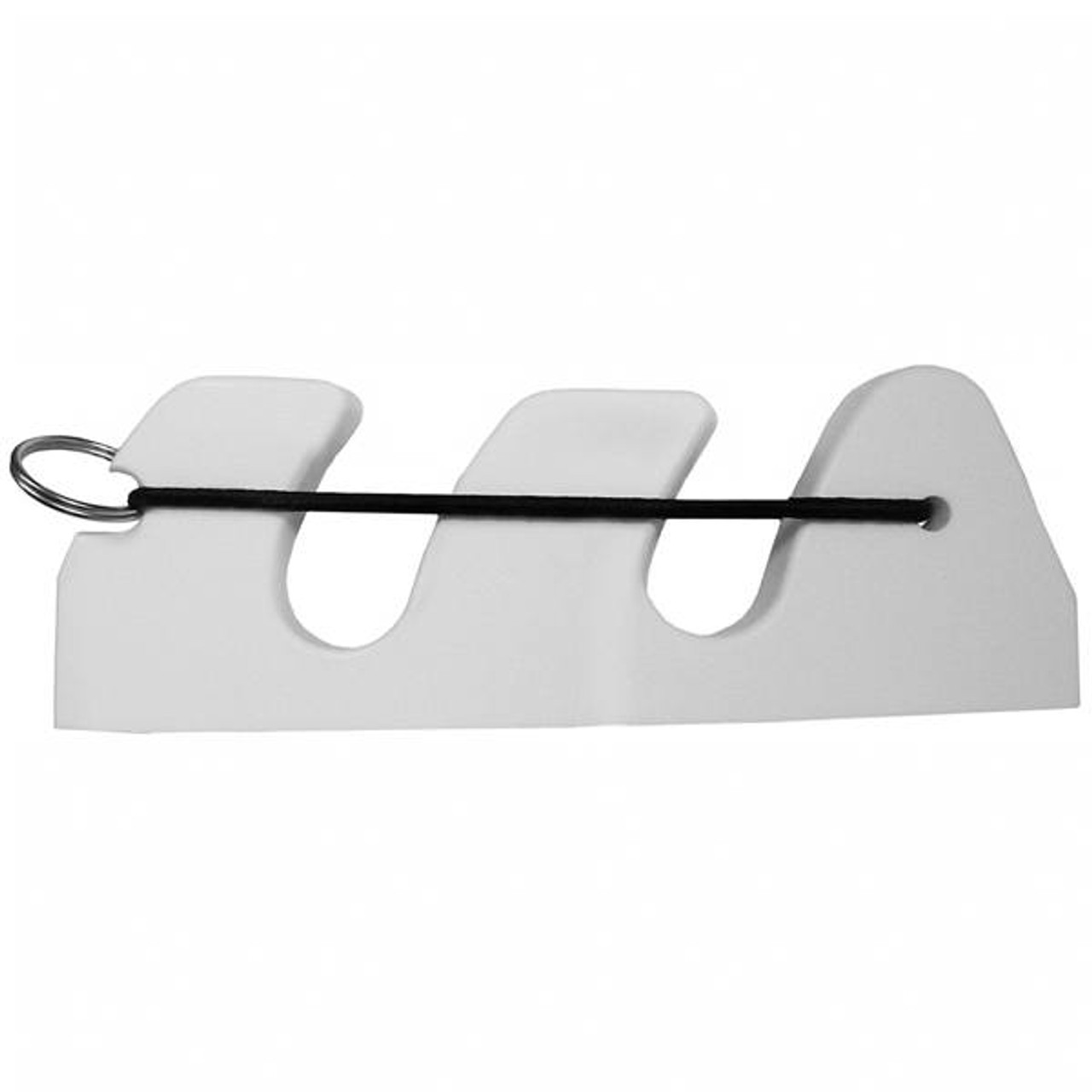 Taco P03-132w 2-Rod Poly Bungee Rod Holder Rack - White