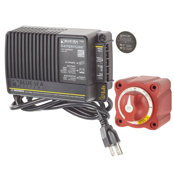 Blue Sea Mini Add-a-Battery Plus Kit 65Amp