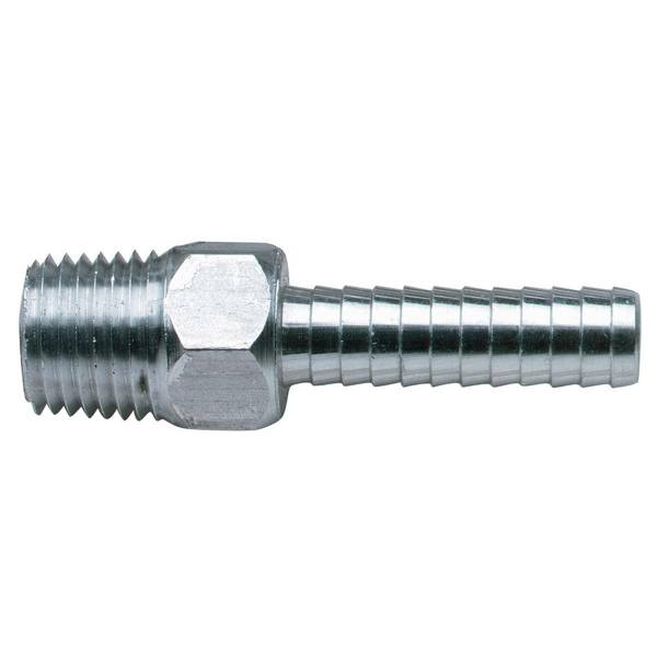 Moeller Aluminum Hose Barb 1 4 Npt X 3 8