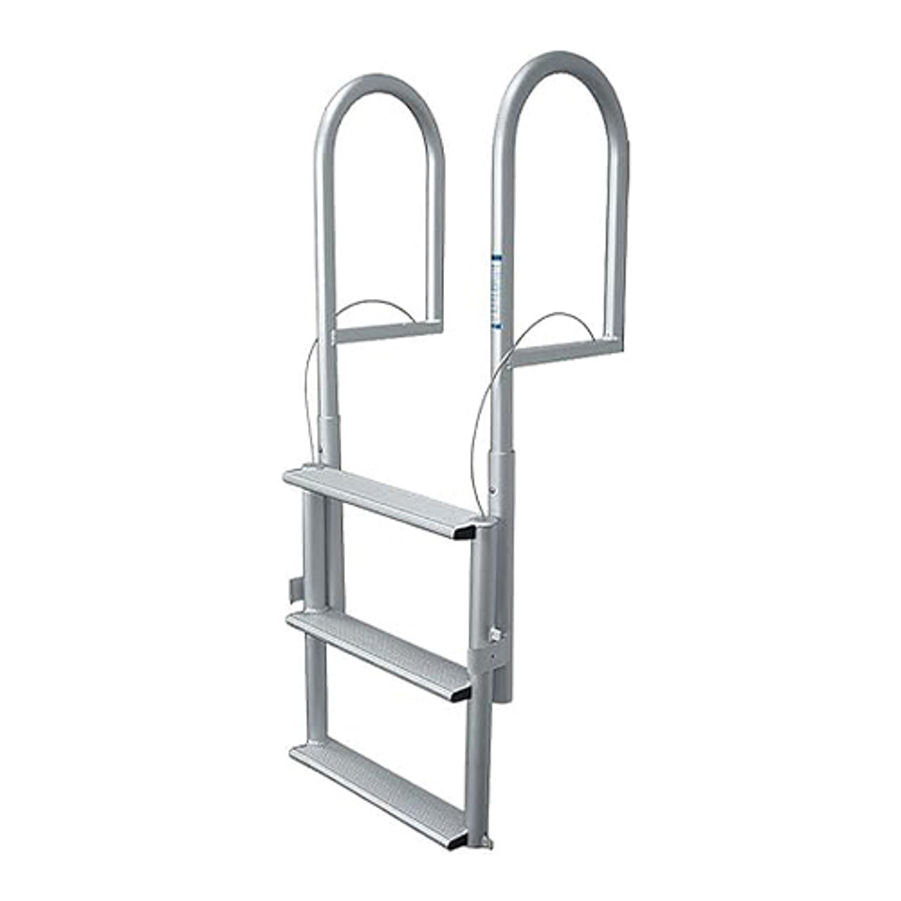 JIF Marine Floating Dock Lift Ladder - Wide Step 3 steps