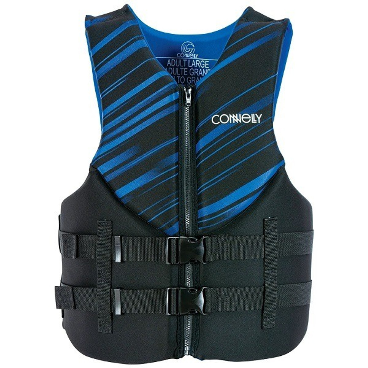 Connelly Promo Neo Life Jacket - Blue - Jacket Front