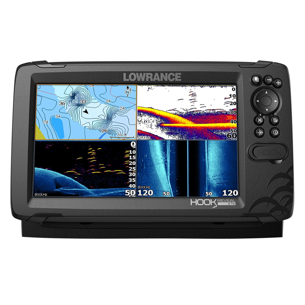 Lowrance HOOK Reveal 9 Chartplotter/Fishfinder w/TripleShot