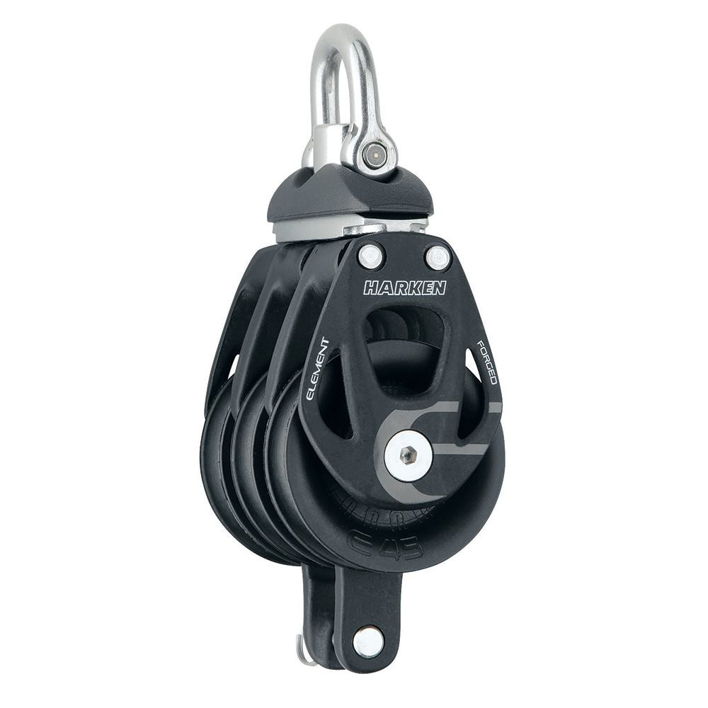Harken 45mm Triple Element Block w\/ Swivel  Becket