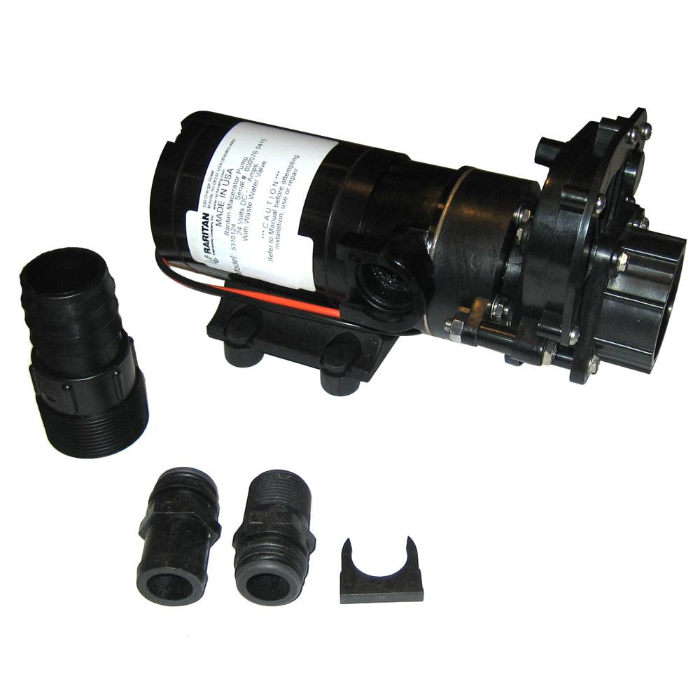 Raritan Macerator Pump - 24v w\/Waste Valve