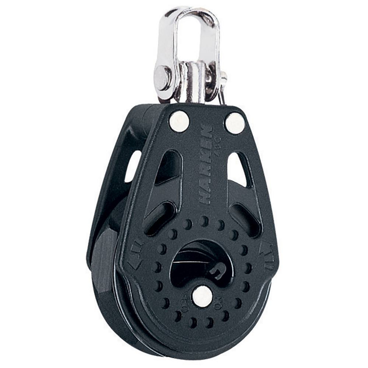 Harken 40mm Carbo Single Ratchet Block w\/Swivel