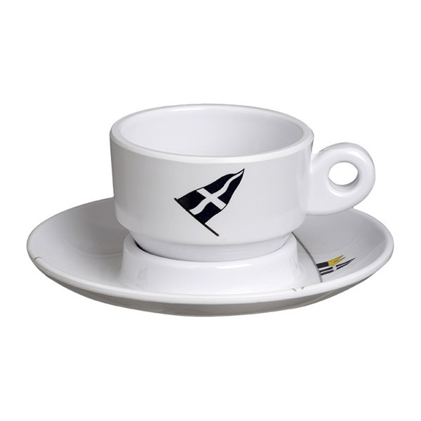 Regata 6 Piece Melamine Coffee Set
