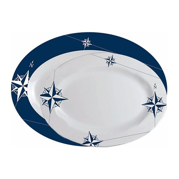 Northwind 2 Piece Melamine Serving Dish Set