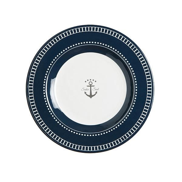 Sailor Soul 6 Piece Melamine Dessert Plate Set