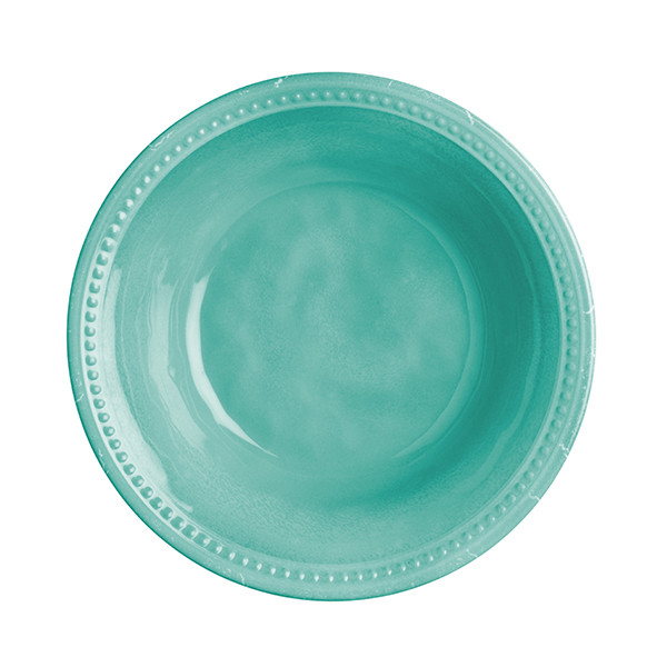 Harmony Aqua 6 Piece Melamine Deep Plate Set