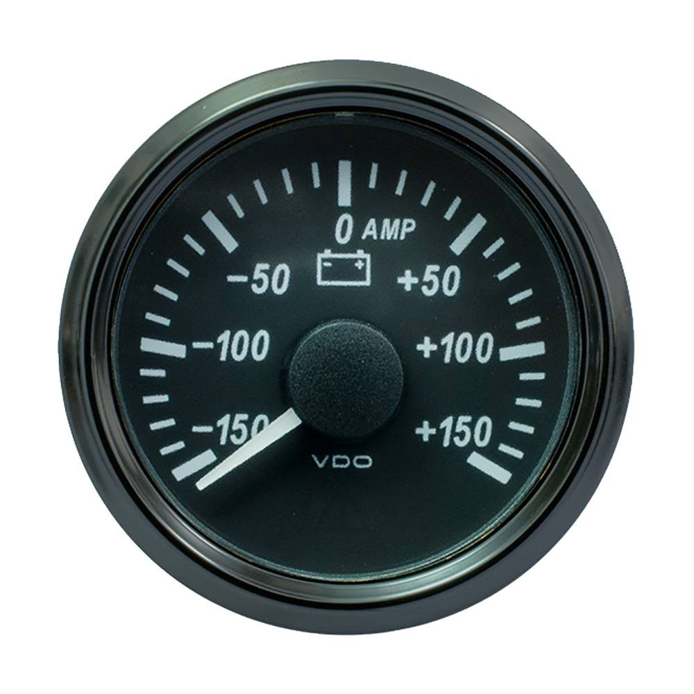 VDO SingleViu 52mm (2-1\/16") Ammeter - 150 AMP
