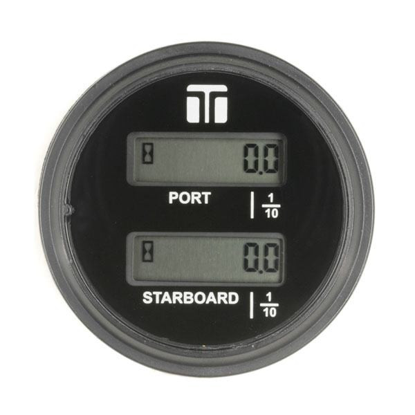 Sierra 67281P LCD Dual Hourmeter