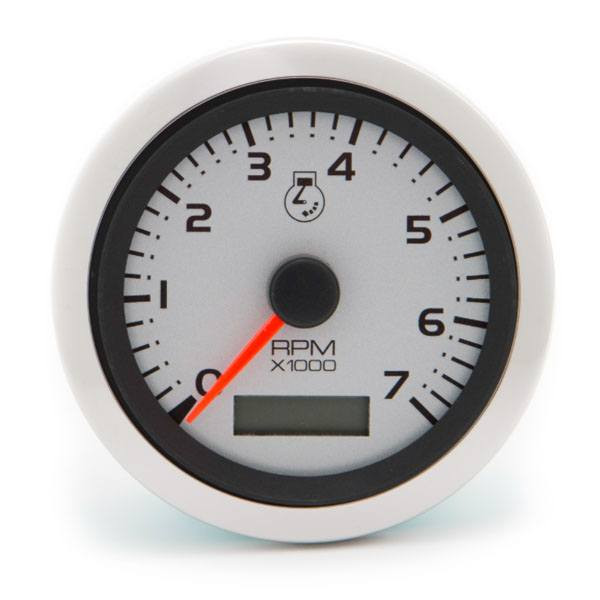 Sierra 65545P Argent Pro Series Tachometer/Hourmeter