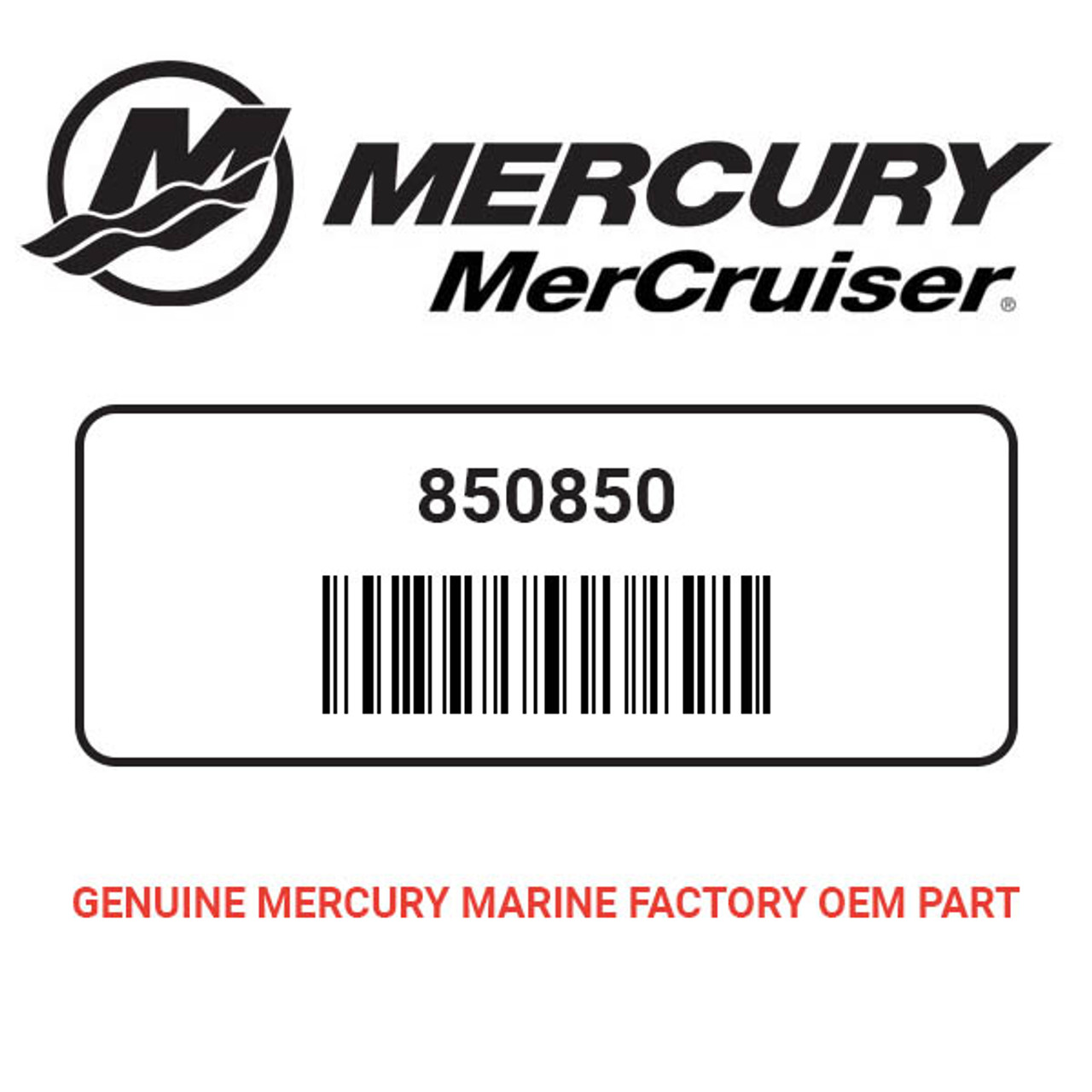New Mercury Mercruiser Quicksilver Oem Part # 26-850850 Seal