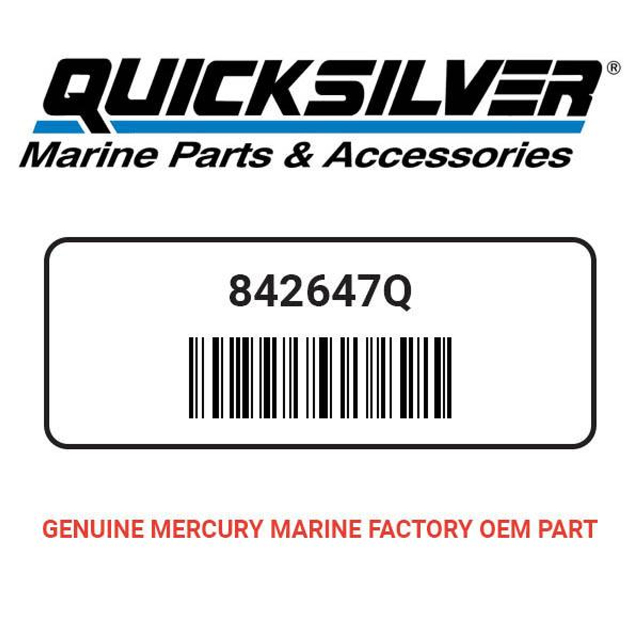 Quicksilver 57-842647Q Belt
