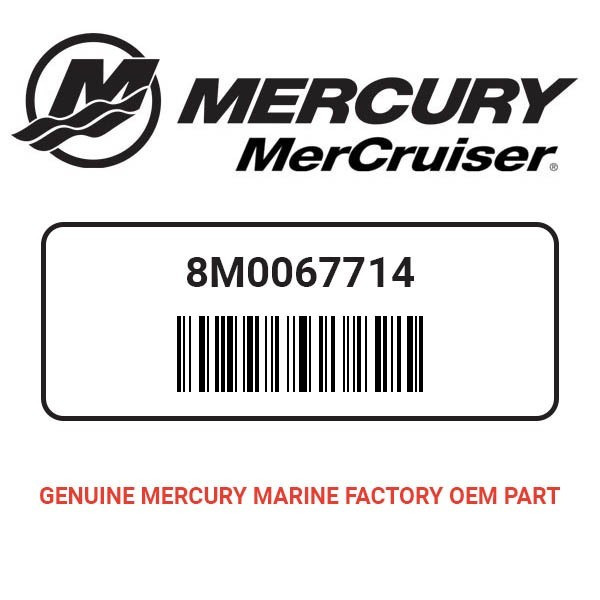 Mercury - Mercruiser 8M0067714 Zf + Mechanical V
