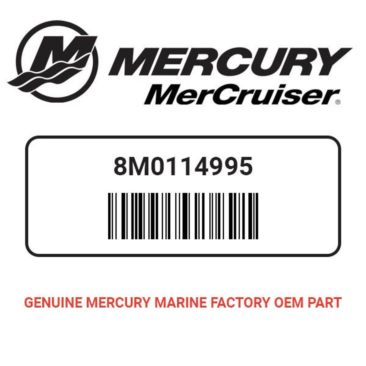 Mercury - Mercruiser 37-8M0114995 Decal-Service Kit