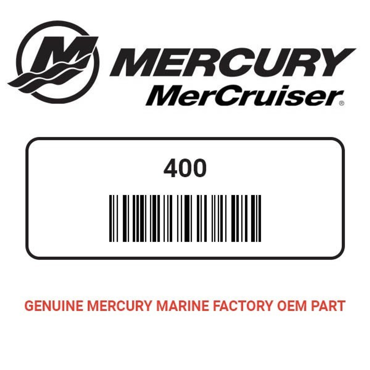 Mercury - Mercruiser 33-400 Sp #Rv9Yc 