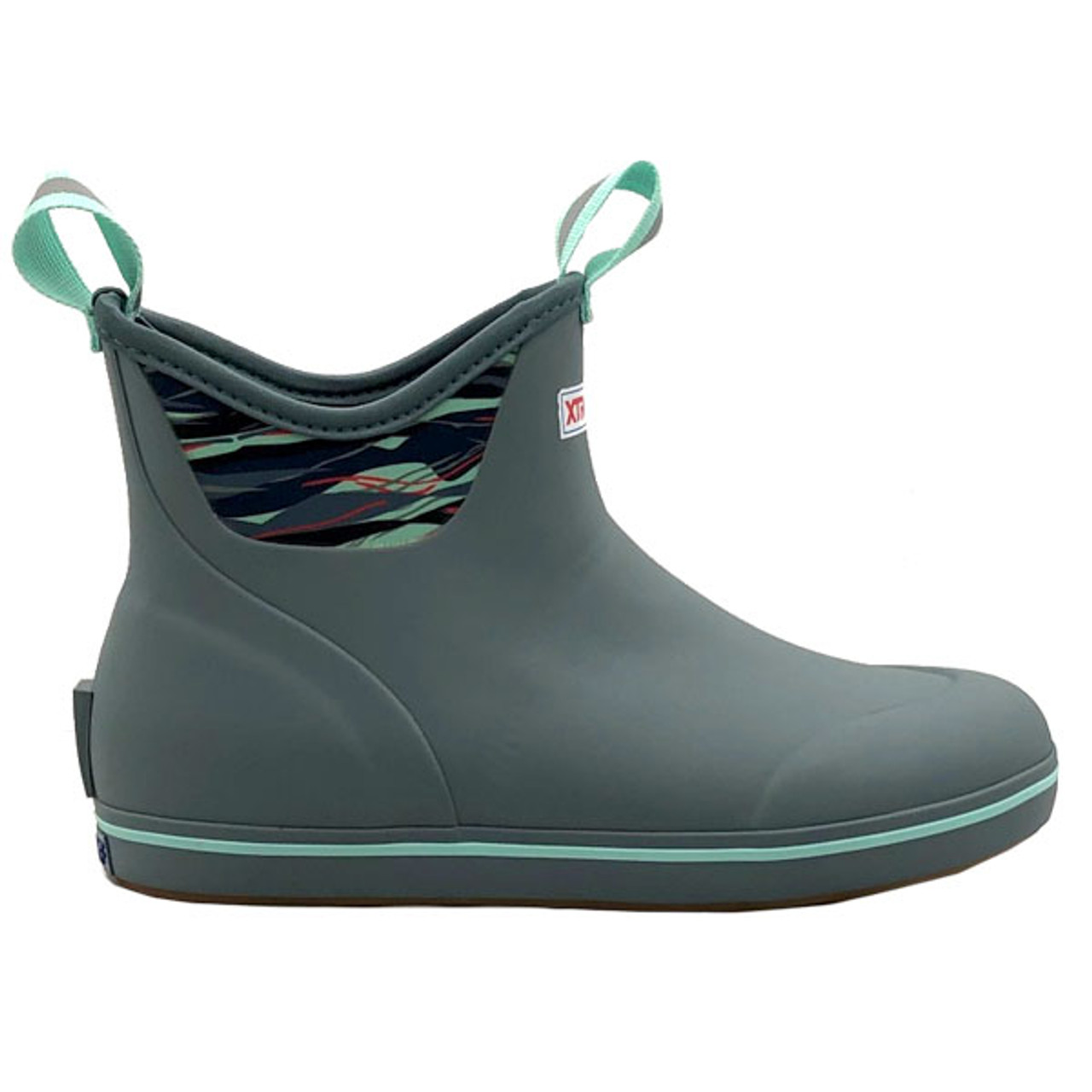 Xtratuf 6 Ankle Deck Women's Boot 7 / Trooper Blue/Beach Glass