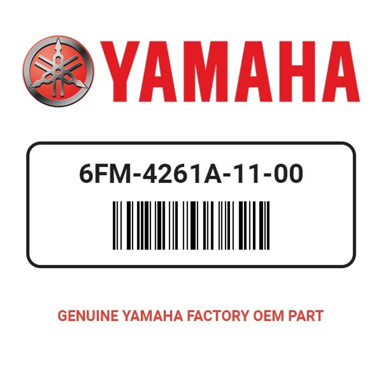 Yamaha 6FM-4261A-11-00 Top Cowling w/o Graphics