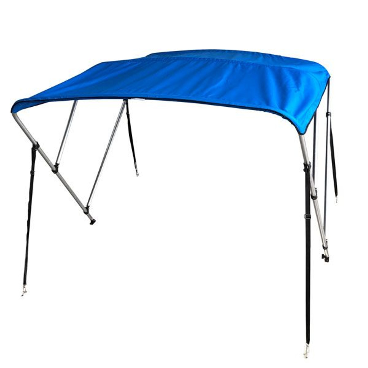 Gen3 Marine Bimini Top 54” H x 6’ L 61-66” W Breathable UV-Mildew Resistant Fabric, Free Rear Support Poles
